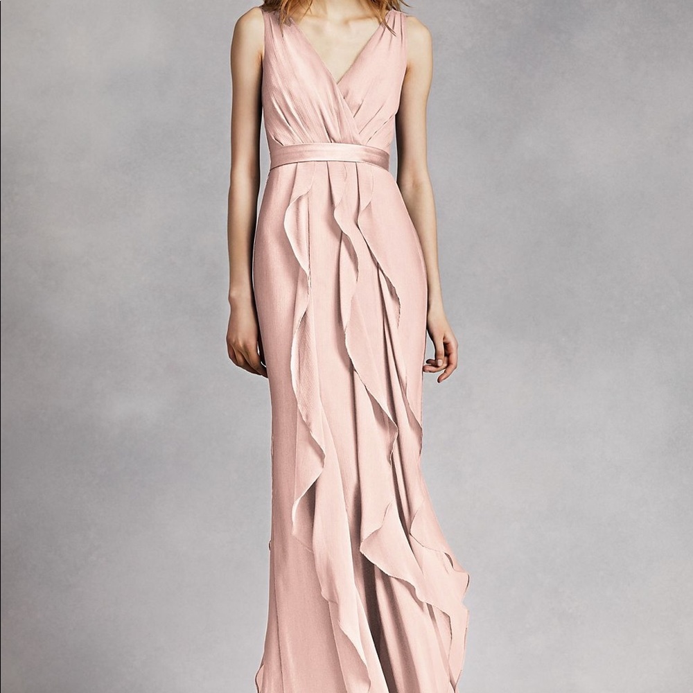 White by Vera Wang bridesmaid dress